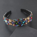 Baroque Rhinestone Headband Wedding Headwear Women Bridal Hair 855