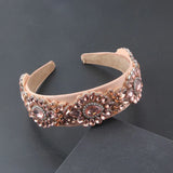 Baroque Rhinestone Headband Wedding Headwear Women Bridal Hair 855