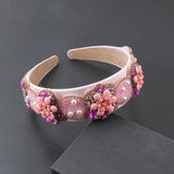 Baroque Rhinestone Headband Wedding Headwear Women Bridal Hair 855