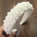 Baroque Rhinestone Headband Wedding Headwear Bridal Hair Accessories