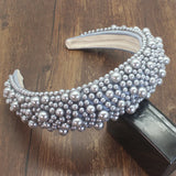 Baroque Rhinestone Headband Wedding Headwear Bridal Hair Accessories
