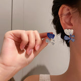 Leaf Flower Earrings Women Jewelry Personal... 