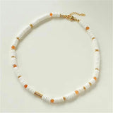 Bohemian Shell Beads Choker Necklace for Women