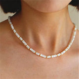 Bohemian Surfer Shell Choker Necklace Women's Tribal Beach Jewelry