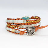 Beaded Bohemian Layer Bracelet Evil Eye Women's