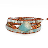 Beaded Bohemian Layer Bracelet Evil Eye Women's