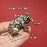 Brass Toad Beast Model Figurine Miniatures Toy