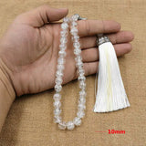Crystal Tasbih Muslim Bangles Misbaha Special Tassel Islamic Bracelet