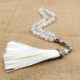 Crystal Tasbih Muslim Bangles Misbaha Special Tassel Islamic Bracelet