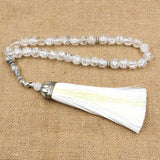 Crystal Tasbih Muslim Bangles Misbaha Special Tassel Islamic Bracelet