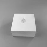 CZ Charms Pendant Carriers, 925 Sterling Silver Necklace Gift for Women