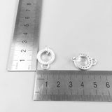 CZ Charms Pendant Carriers, 925 Sterling Silver Necklace Gift for Women
