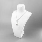 CZ Charms Pendant Carriers, 925 Sterling Silver Necklace Gift for Women