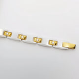 Ceramic Titanium Bracelet withMagnets