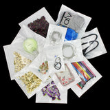Self Seal Zip Plastic Retail Packaging Poly Pouches Ziplock Bags