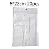 Self Seal Zip Plastic Retail Packaging Poly Pouches Ziplock Bags