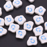 Cloud Shape Ceramic Beads For DIY Jewelry Making 17x14mm