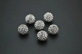 Paved Crystal High Clay Loose Beads 4mm 6mm 8mm 10mm 50pc