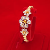 Flower Shaped Bracelet Wrist Chain Women Jewelry Pretty Gift