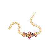 Flower Shaped Bracelet Wrist Chain Women Jewelry Pretty Gift