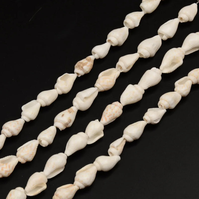 Conch Shell Beads Trumpet Bead for DIY Jewelry Making