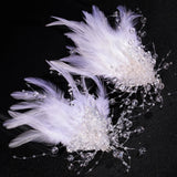 Beaded Rhinestone Hairpins Wedding Accessories