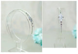 Flower Beaded Embellished Headband For Girls Kids Party Hair Band