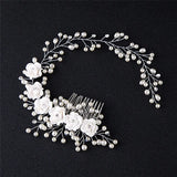 Crystal Wedding Hair Jewelry Bride Hairpieces