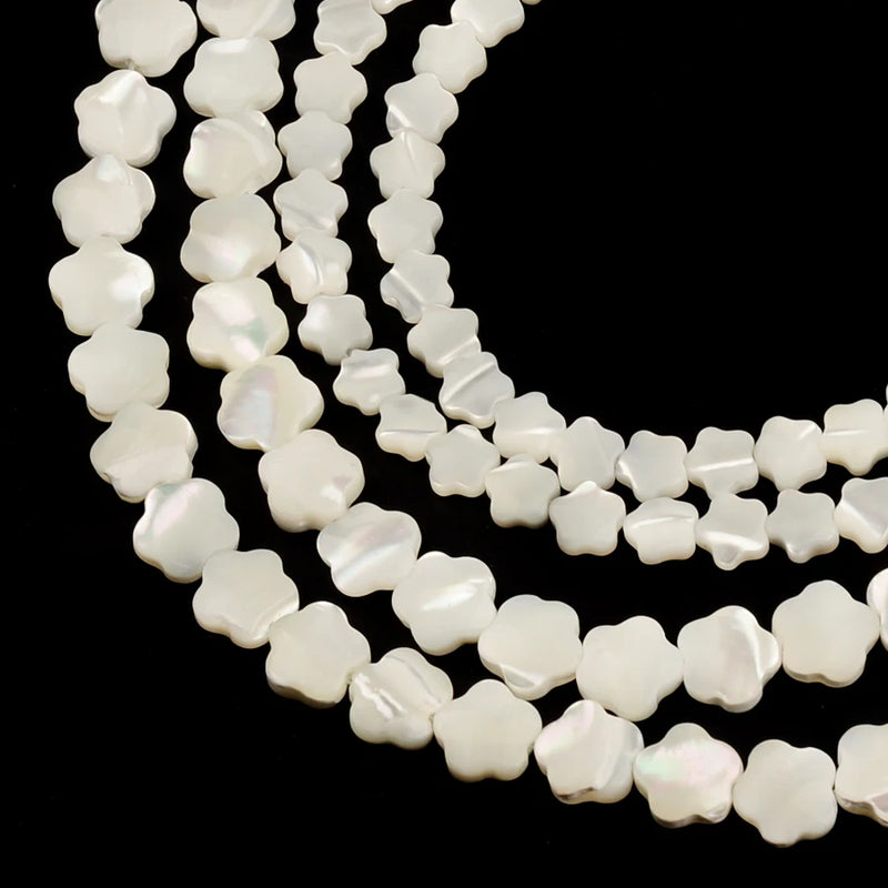 Natural Mother of Top Shell Beads 6/8mm