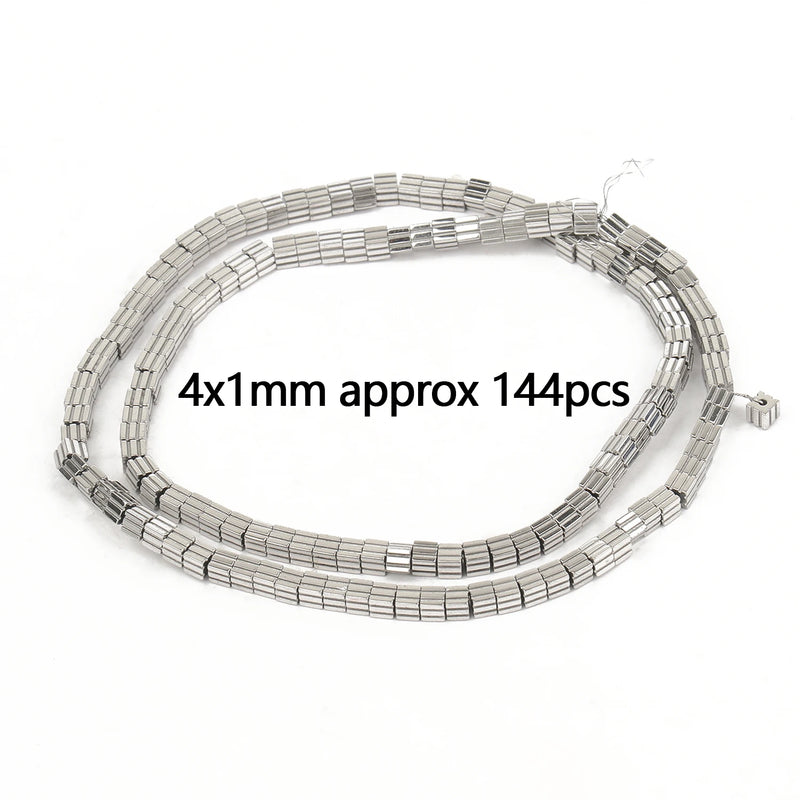 Hematite Beads Retention Platinum Plated Irregular Beads for Jewelry Making