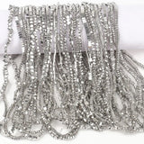 Hematite Beads Retention Platinum Plated Irregular Beads for Jewelry Making