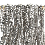 Hematite Beads Retention Platinum Plated Irregular Beads for Jewelry Making