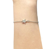 925 Sterling Silver Kids Star Charm Bracelet Charms Women