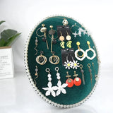 Velvet Earring Display Jewelry Storage Rack Necklace Hanger