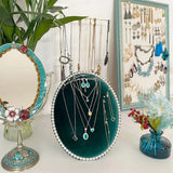 Velvet Earring Display Jewelry Storage Rack Necklace Hanger