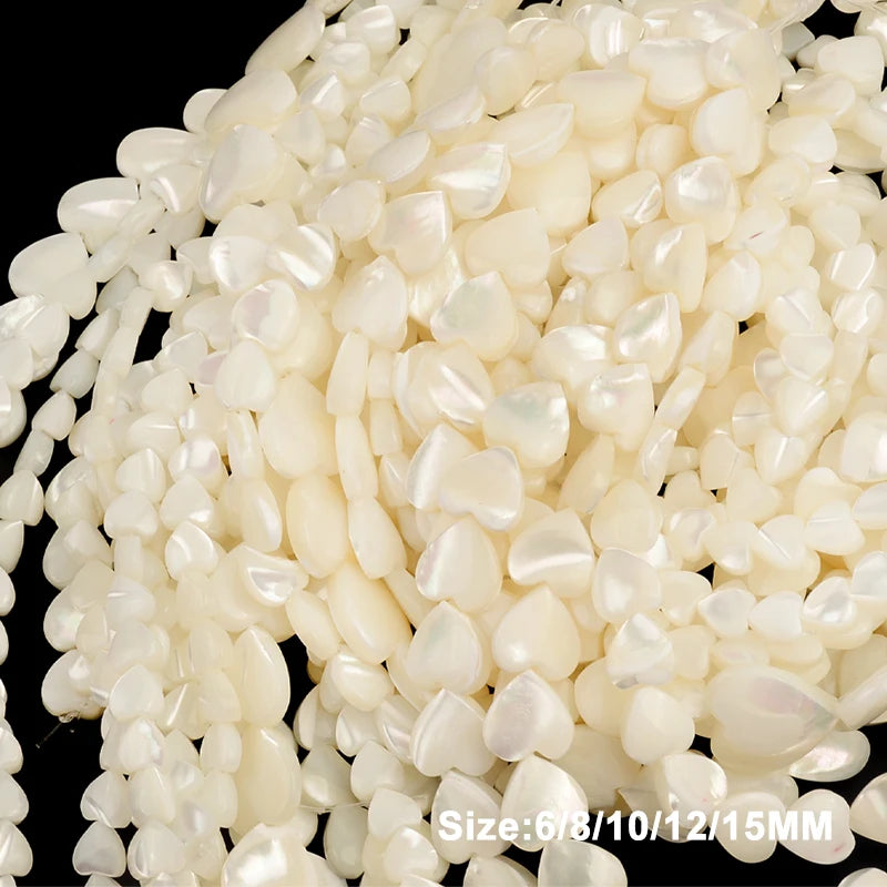Trochus Shell Stone Bead Charm Loose Beads Jewelry Making DIY