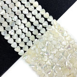 Heart Shell Beads Freshwater Mother of Pearl for DIY Jewelry