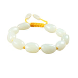 Jade Bracelet Beads Jadite Bracelets Round Bangle for Men Women Charm Jewelry