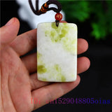 Jade Dragon Pendant Amulet Chinese Gift Accessories Jewelry Gemstone