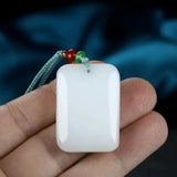 Jade Necklace Pendant Talisman Charm Jewelry Lucky Women's Jewelry
