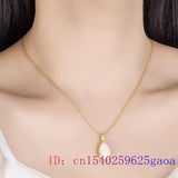 Jade Pendant Natural Stone Necklace Men 925 Silver Man Jewelry Pendants