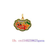 Jade Ruyi Pendant 925 Silver Choker Amulet
