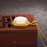 Jade Water Drop Pendant Charm 925 Silver Necklace Vintage Amulet