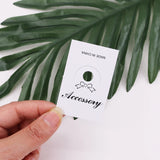 Collapsible Bow Hair Band Card 3.7*5.8cm Customize Logo