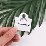 Collapsible Bow Hair Band Card 3.7*5.8cm Customize Logo