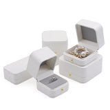 Leather Jewelry Box for Rings, Necklaces, Bracelets - Proposal & Anniversary