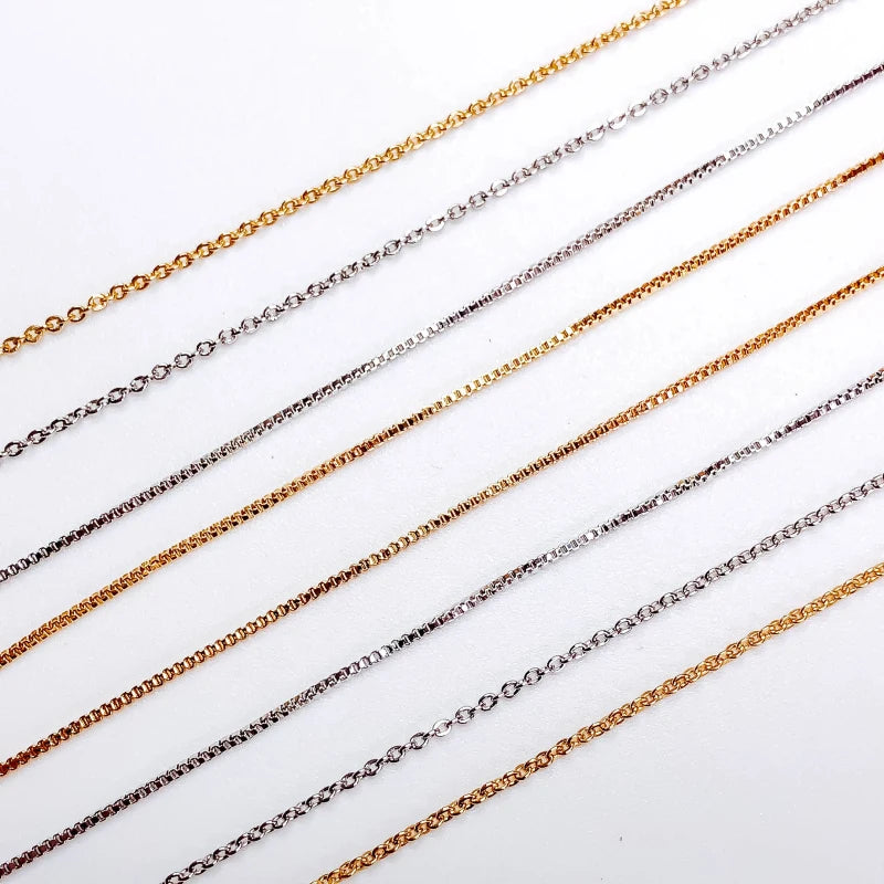 K Plated Chain Eardrop Tassel Earring Jewelry Finding