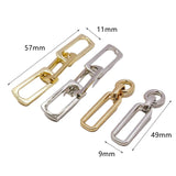 6pcs Eardrop Earrings Chain Pendant Jewelry Making Material