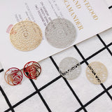 Metal Hollow Piece Pendant Earring Necklace Charms DIY Making