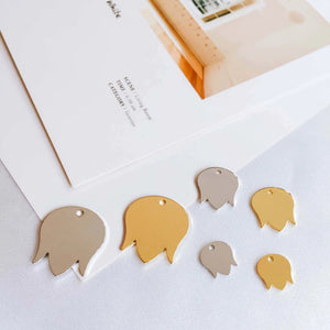Metal Piece Pendant Earring Necklace Charms DIY Making Set